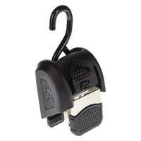 Fulton F2 Series 43" x 2" Zinc Plated Steel Ratchet Transom Tie-Down Straps with Hook Ends, Pair  • 2062000