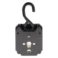 Fulton F2 Series 43" x 2" Zinc Plated Steel Ratchet Transom Tie-Down Straps with Hook Ends, Pair  • 2062000