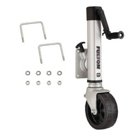 Fulton F2 Marine Trailer Jack, 1,600 lbs. Lift Capacity, Sidewind, Bolt-On Side Mount, 10 Inch Travel  • 1413040134