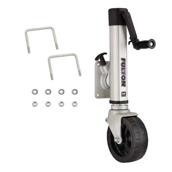 Fulton F2 Marine Trailer Jack, 1,600 lbs. Lift Capacity, Sidewind, Bolt-On Side Mount, 10 Inch Travel  • 1413040134