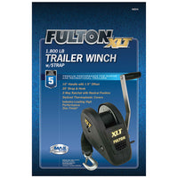 Fulton XLT Marine Trailer Winch, Single-Speed, 1,800 lbs. Capacity, 20 ft. Strap, 8 in. Handle  • 142314