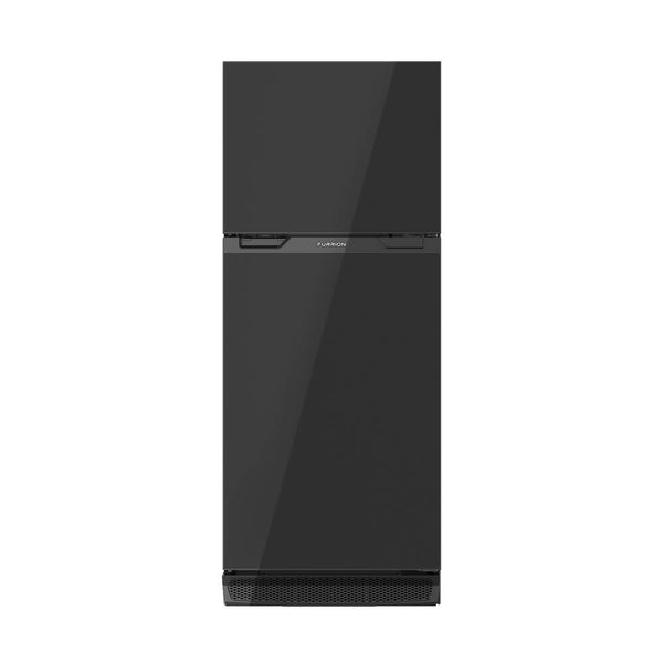 Furrion 12V RV Refrigerator - 10 cu. ft. with Glass Doors, Right Hinge, Black  • FCR10DCGTA-KL