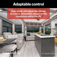 Furrion Chill HE Low-Profile RV Rooftop Air Conditioner with Heat Pump (R32) - 13.5K, Black  • FACR13LPSA2-BL-AM