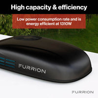 Furrion Chill HE Low-Profile RV Rooftop Air Conditioner with Heat Pump (R32) - 15K, Black  • FACR15LPSA2-BL-AM
