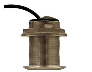 Furuno Stainless Steel Thru-Hull Transducer with Temp, 600W, 10-Pin, 20° Tilted Element  • SS60-SLTD/20