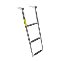 Garelick 34-1/2" Stainless Steel 3-Step Telescoping Over Swim Platform Ladder  • 19616-61