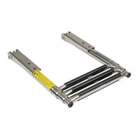 Garelick 34-1/2" Stainless Steel 3-Step Telescoping Over Swim Platform Ladder  • 19616-61