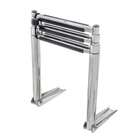 Garelick 34-1/2" Stainless Steel 3-Step Telescoping Over Swim Platform Ladder  • 19616-61