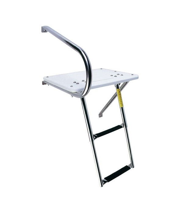 Garelick 19" L x 18" W Outboard Swim Platform with 2-Step Ladder  • 19536