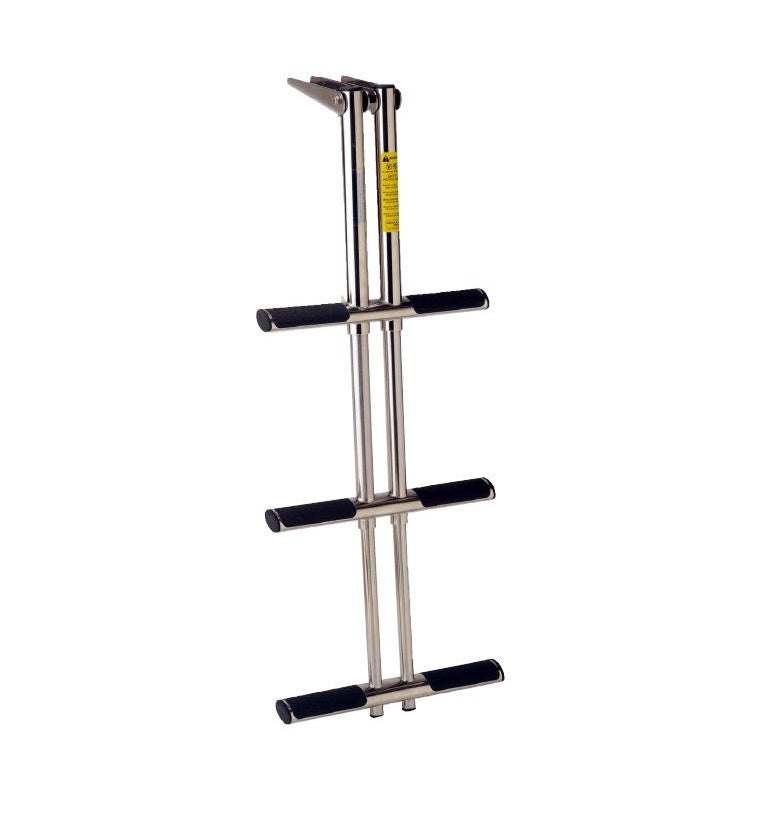 Garelick 34" Stainless Steel 3-Step Telescoping Sport/Diver Ladder  • 19626