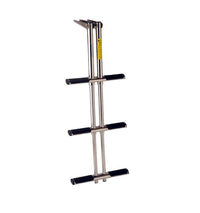 Garelick 34" Stainless Steel 3-Step Telescoping Sport/Diver Ladder  • 19626
