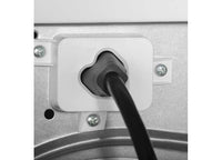 GE Appliances Front Load Washer With Steam - 24" - 2.4 Cubic Ft  • GFW148SSMWW