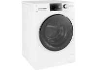 GE Appliances Front Load Washer With Steam - 24" - 2.4 Cubic Ft  • GFW148SSMWW