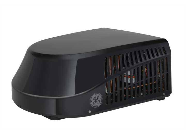 GE Appliances Deluxeplus RV Rooftop Air Conditioner with Heat Pump, 15K BTU, Black  • GRHS15XAHB