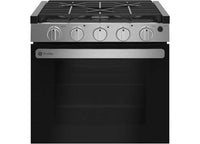 GE Appliances Profile 21" Drop-In Gas Range - Stainless Steel/Matte Black  • PLD621RTSS