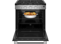 GE Appliances Profile 21" Drop-In Gas Range - Stainless Steel/Matte Black  • PLD621RTSS