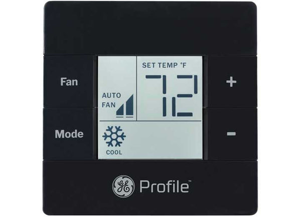 GE Appliances RV Air Conditioner Single Zone Wall Thermostat, Black  • RGRWT2B