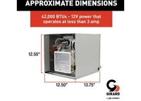 Girard Tankless RV Water Heater, 42,000 BTU  • 2022107534