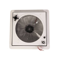 Heng's Zephyr Hi-Performance Powered RV Roof Vent - White  • SV1112-G4