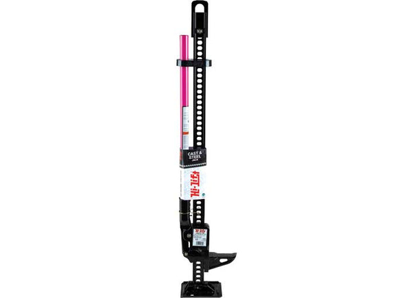 Hi-Lift 48" Trail Jack, Black with Pink Handle & Black Handle Keeper  • BC-484