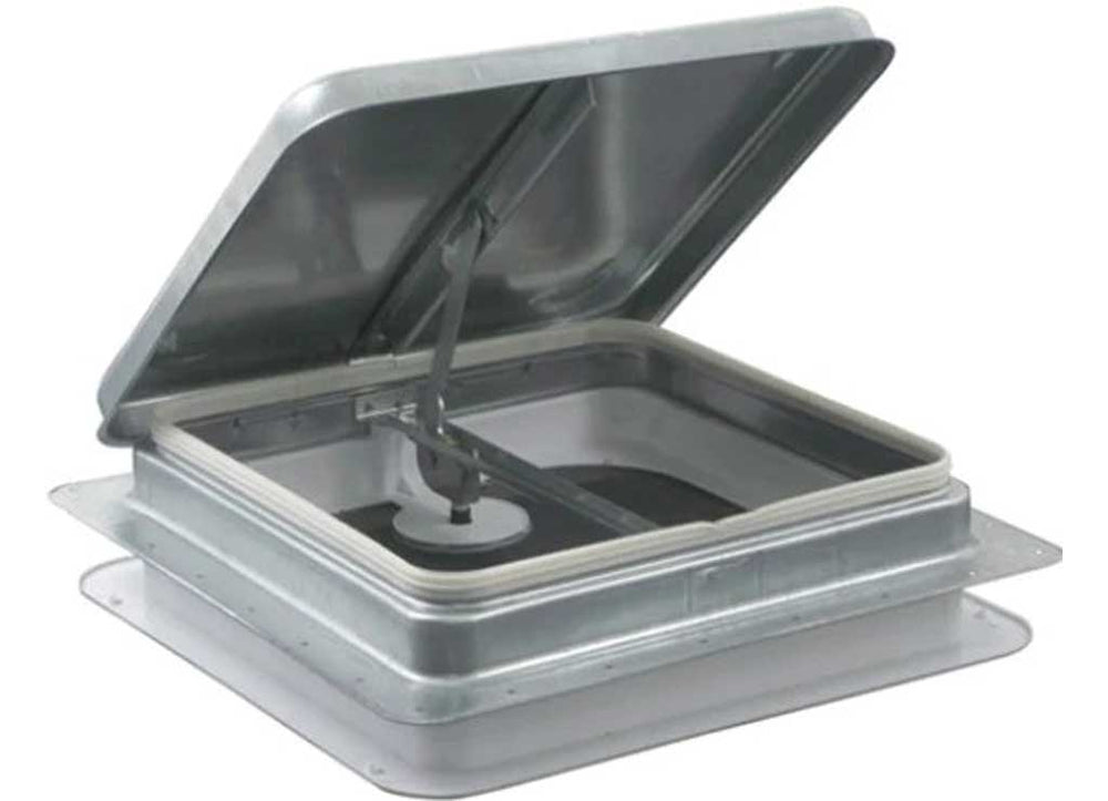 Heng's Metal RV Roof Manual Vent, 14" x 14", No Fan  • 75111-C2G1