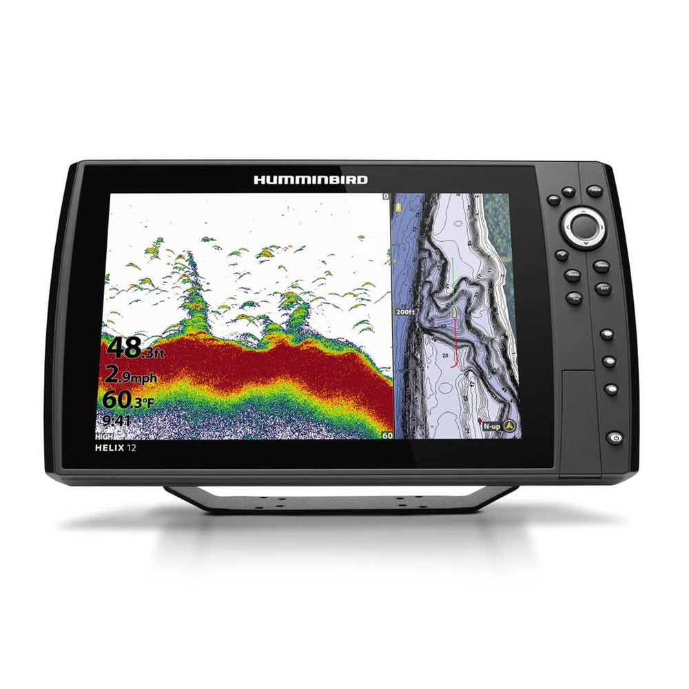 Humminbird Helix G4N 12 GPS 12.1" Fish Finder/Chartplotter with Transducer, Basemap  • 411430-1