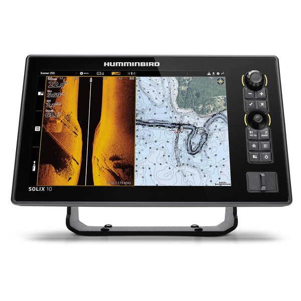 Humminbird Solix G3 10 MEGA SI+ 10.1" Fish Finder/Chartplotter with Transducer, Basemap  • 411530-1