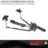 Husky Towing Round Bar Weight Distribution Hitch - 2-5/16" Ball - 6,000lb  • 31986