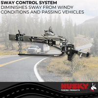 Husky Towing Round Bar Weight Distribution Hitch - 2-5/16" Ball - 6,000lb  • 31986