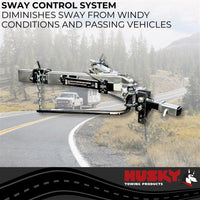 Husky Towing Round Bar Weight Distribution Hitch - 2-5/16" Ball - 8,000lb  • 31997