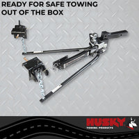 Husky Towing Round Bar Weight Distribution Hitch - 2-5/16" Ball - 12,000lb  • 30849