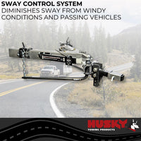 Husky Towing Round Bar Weight Distribution Hitch - 2-5/16" Ball - 12,000lb  • 30849