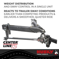 Husky Towing Center Line TS Weight Distribution Hitch - 2-5/16" Ball - 12,000lbs  • 32218