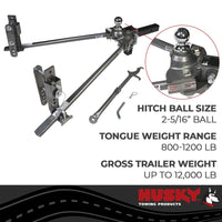 Husky Towing Center Line TS Weight Distribution Hitch - 2-5/16" Ball - 12,000lbs  • 32218