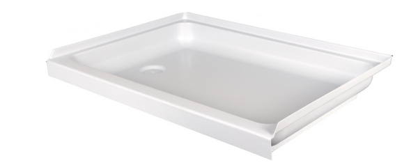 Icon Shower Pan, Rectangle, 31-7/8" Length x 23-7/8" Width x 4-7/8" Depth, Left Hand Drain, Polar White  • 15237