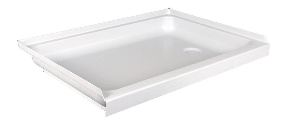 Icon Shower Pan, Rectangle, 31-7/8" Length x 23-7/8" Width x 4-7/8" Depth, Right Hand Drain, Polar White  • 15238