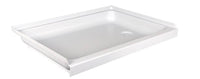 Icon Shower Pan, Rectangle, 31-7/8" Length x 23-7/8" Width x 4-7/8" Depth, Right Hand Drain, Polar White  • 15238