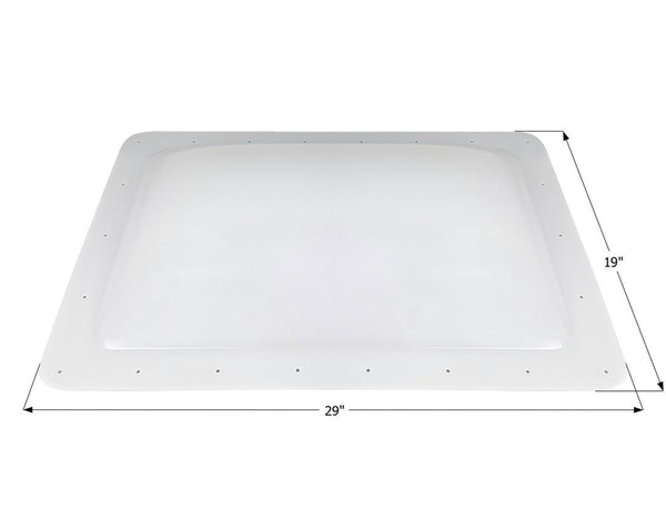 Icon RV Skylight, Clear, 29" L x 19" W  • 15164