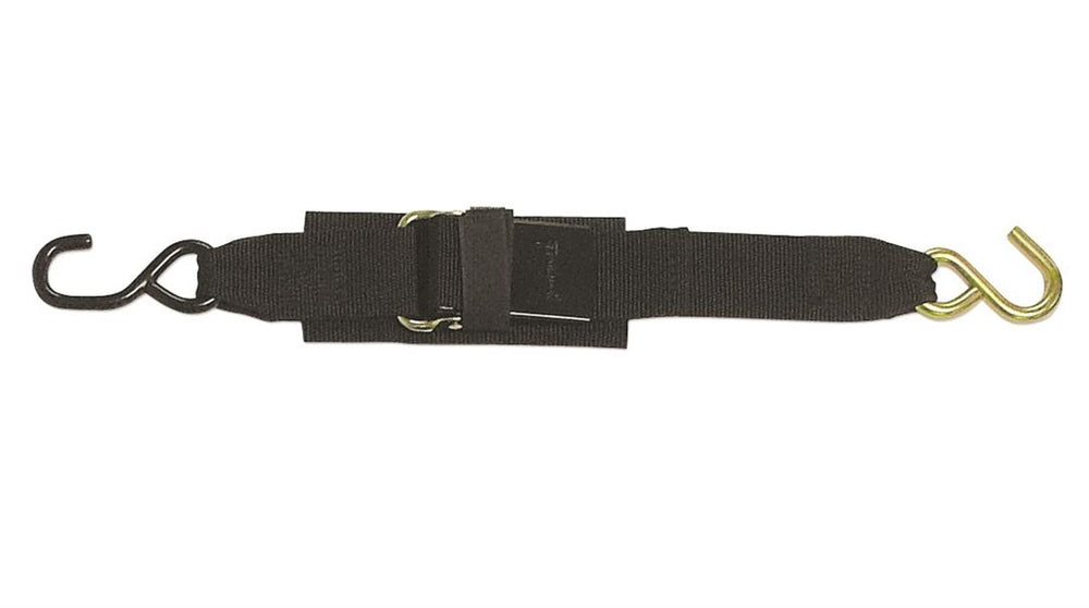 BoatBuckle Kwik-Lok Transom Tie-Down Straps with Hook Ends, 6' x 2", Pair  • F13112