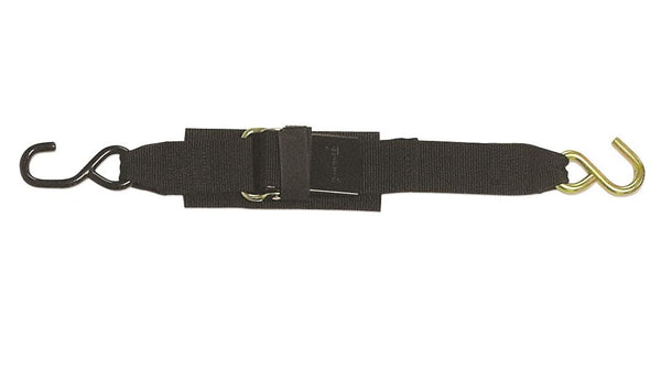BoatBuckle Kwik-Lok Transom Tie-Down Straps with Hook Ends, 6' x 2", Pair  • F13112