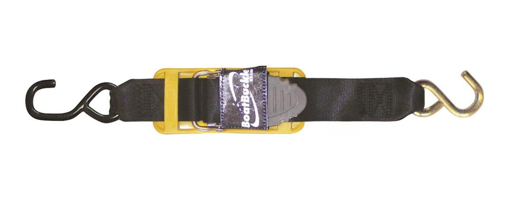 BoatBuckle Pro Series Kwik-Lok Transom Tie-Down Straps, 2" X 4", Pair  • F17632