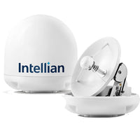 Intellian i3 15" TV Antenna System w/ Control Unit and 49' RG6 - White  • B4-309SS