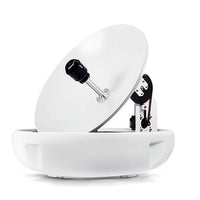 Intellian i5 24.7" Dia. White TV Antenna System with Control Unit and 49' RG6 Cable for All Americas  • B4-509AA