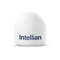Intellian i2 14.6" Dia. White TV Antenna System with Control Unit, MIM-2 Switch and 49' RG6 Cable for North America  • B4-209DN2