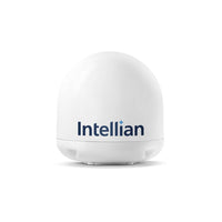 Intellian i3 16.9" Dia. White TV Antenna System with Control Unit, MIM-2 Switch and 49' RG6 Cable for North America  • B4-309DN2