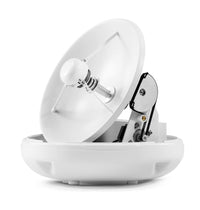 Intellian i3 16.9" Dia. White TV Antenna System with Control Unit, MIM-2 Switch and 49' RG6 Cable for North America  • B4-309DN2