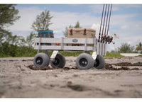 Kahuna Wagons Big Kahuna Beach Wagon with UV Decking  • ALUM315