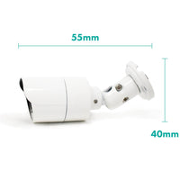 KJM Camera, Mini Bullet, 800TVL, White  • C30