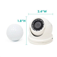 KJM Camera, Mini Dome, 1000TVL, White  • C55