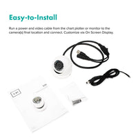 KJM Camera, Mini Dome, 1000TVL, White  • C55